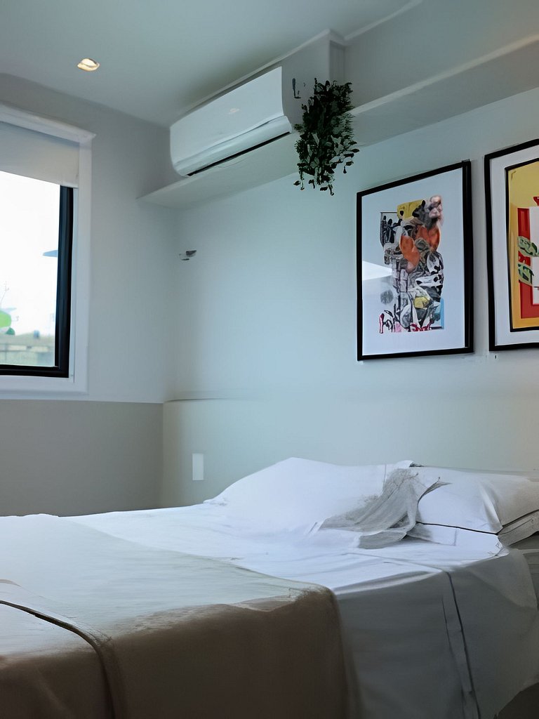 Flat Terrazza, térreo beira-mar em Muro Alto