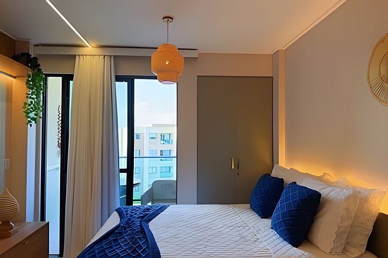 Flat Nalu | Muro Alto: piscina, kids e restaurante