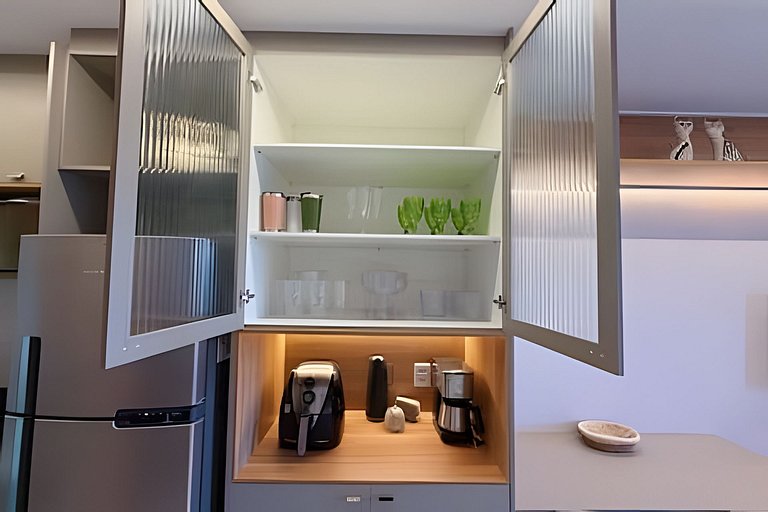Flat Nalu | Muro Alto: piscina, kids e restaurante