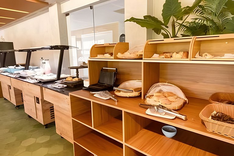 Flat Nalu | Muro Alto: piscina, kids e restaurante