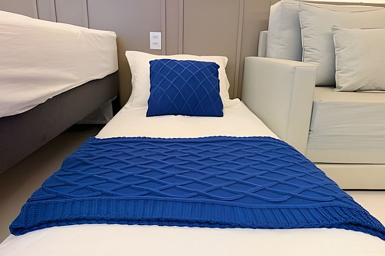Flat Nalu | Muro Alto: piscina, kids e restaurante