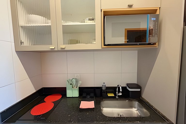 Flat Nalu | Muro Alto: piscina, kids e restaurante