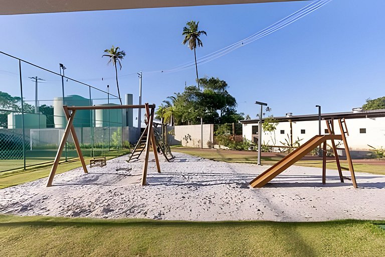 Flat Nalu | Muro Alto: piscina, kids e restaurante