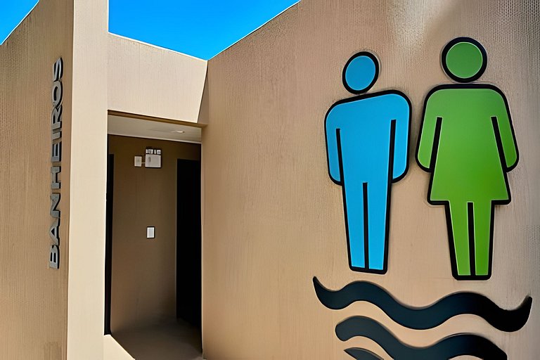 Flat Nalu | Muro Alto: piscina, kids e restaurante