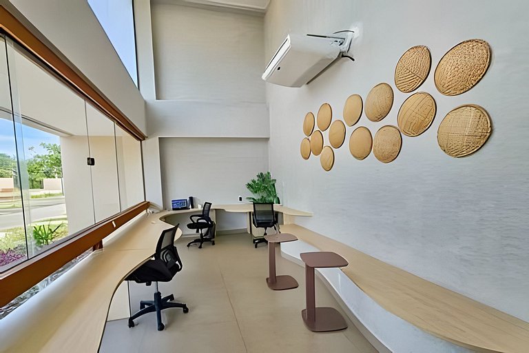Flat Nalu | Muro Alto: piscina, kids e restaurante